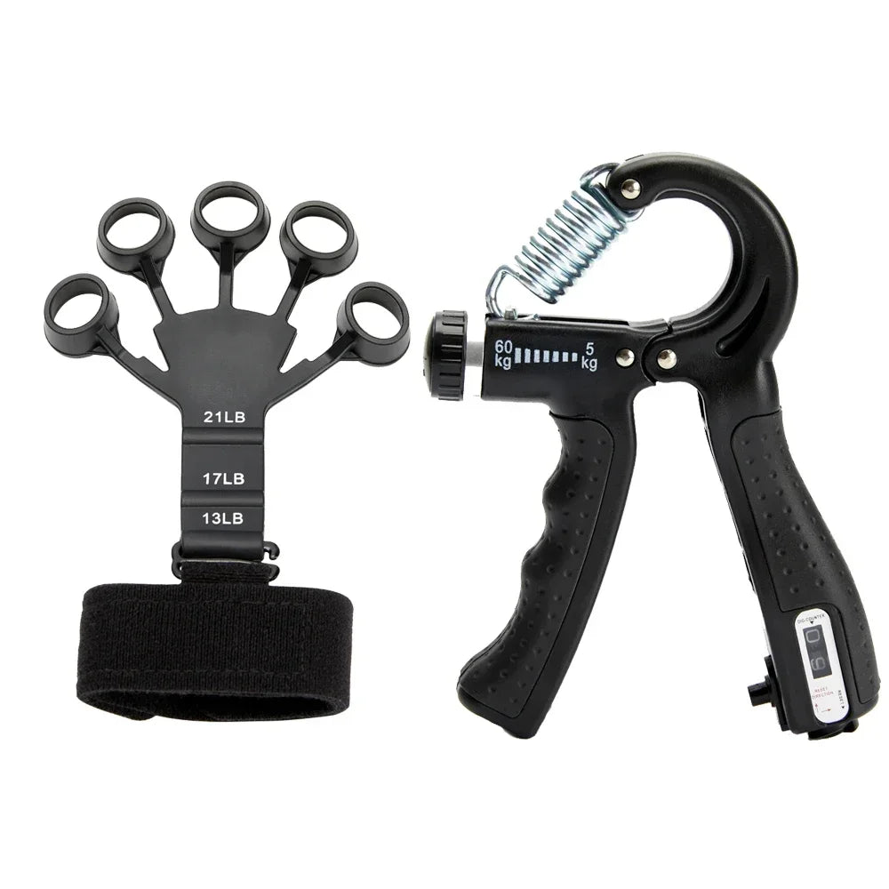 1-6 Pack Hand Grip Strengthener for Muscle Building and Injury Recovery