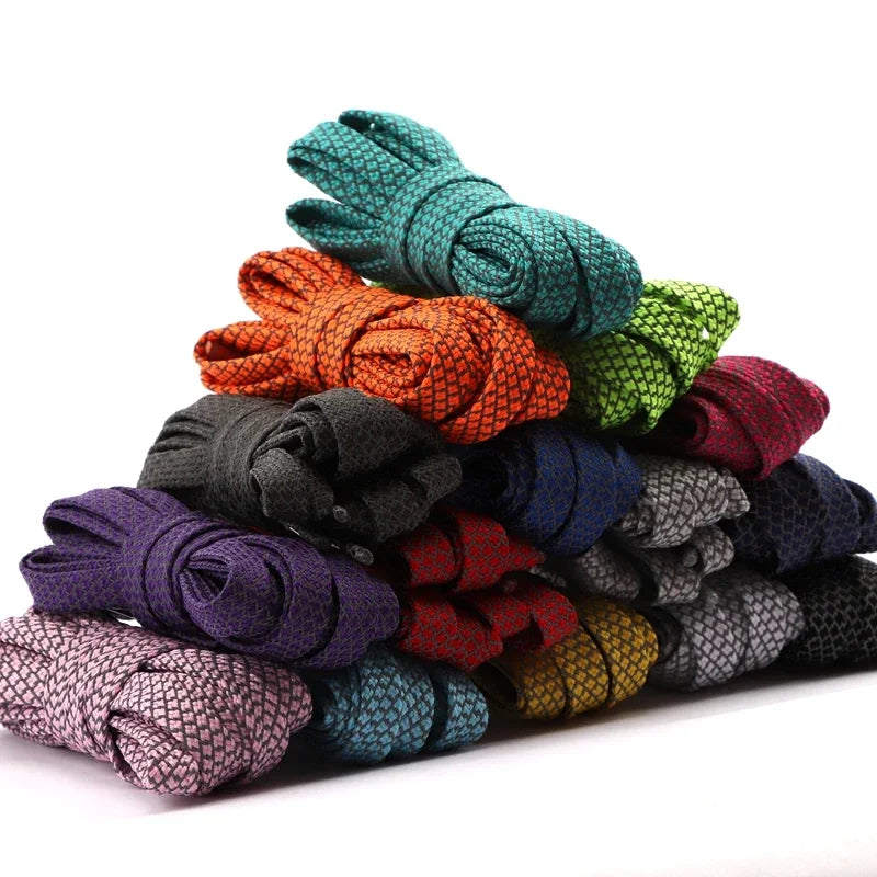 1Pair Reflective Flat Shoelaces Fluorescent Sneaker Shoestrings Sports Shoelace Running Shoes lace Adult children Shoelaces
Reflective Fluorescent Shoelaces