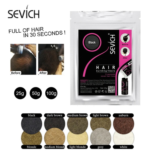 Blender Conceal Styling Fiber Hair Powders Thinning Loss Building Hair Fibers Keratin Eyelash Extension 100g Black 10 Colors

Hair Fiber Powders to conceal thinning 10 Colors