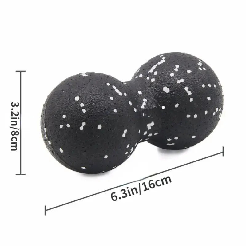 A peanut shaped massage ball, deep muscle relaxation massage ball, lightweight exercise muscle relaxation yoga ball