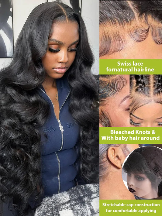 Human Hair Wig 40 In Body Wave