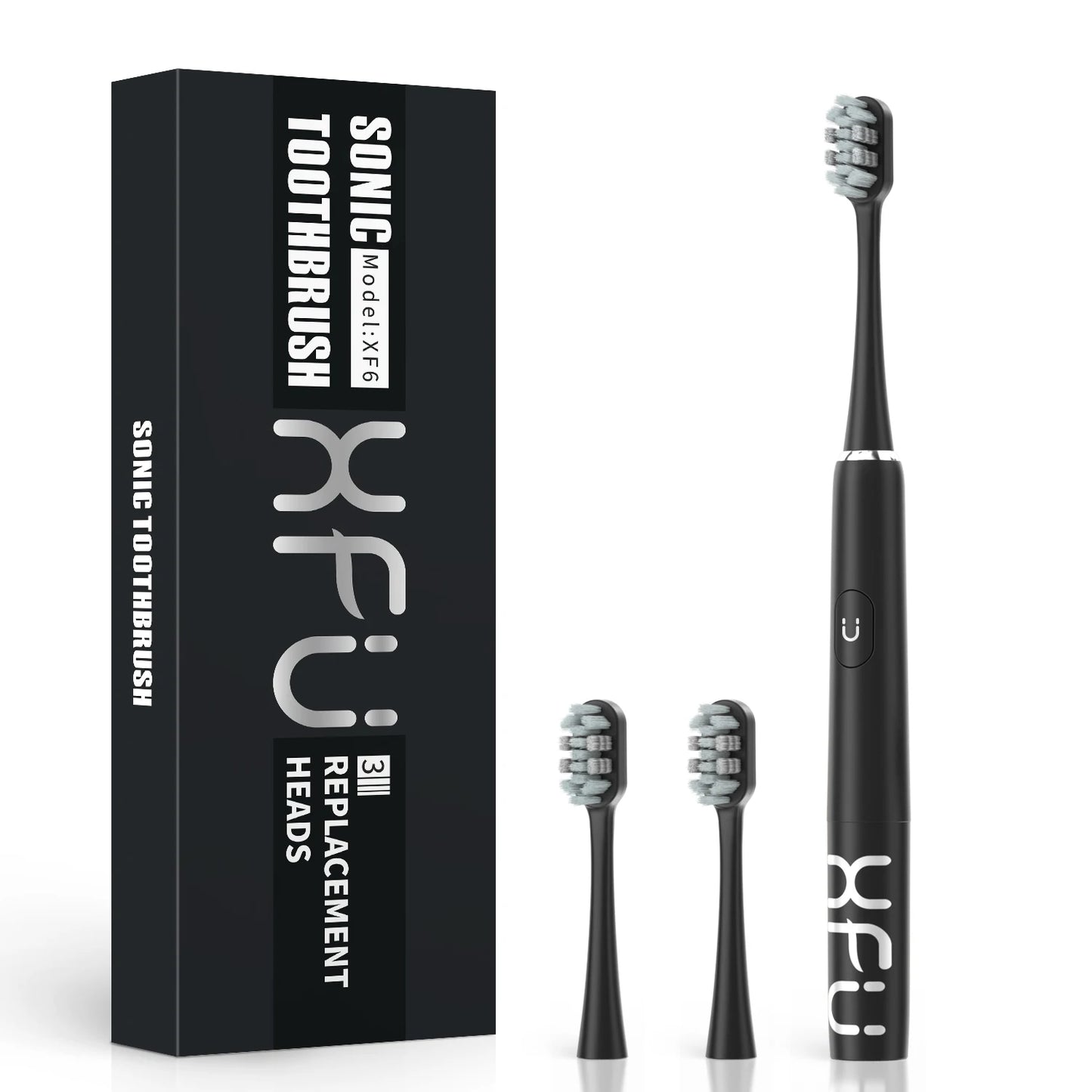 SEAGO Sonic Toothbrush w/ 3 replacement Heads