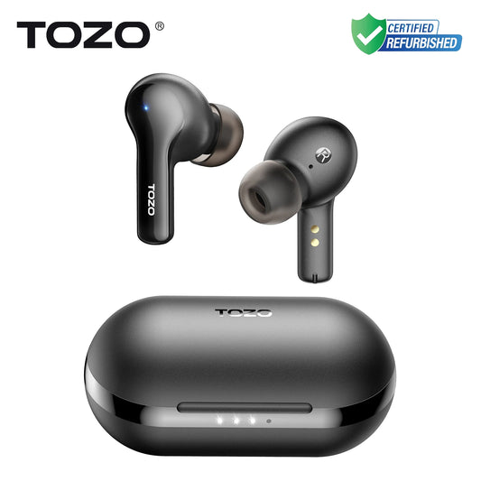 Refurbished TOZO TWS Earbuds ENC HD Call Wireless Bluetooth Sport Headsets Earphones Ultralight Portable