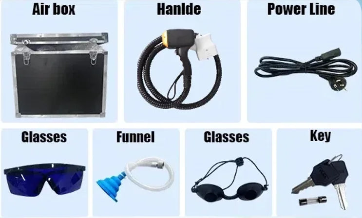 Portable High Power Ice Cooling Triple Laser  Hair Removal Machine