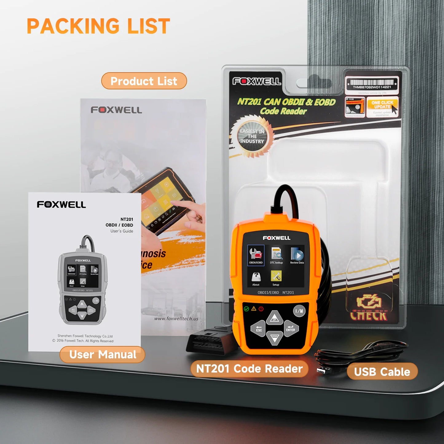 FOXWELL Automotive Engine Scanner