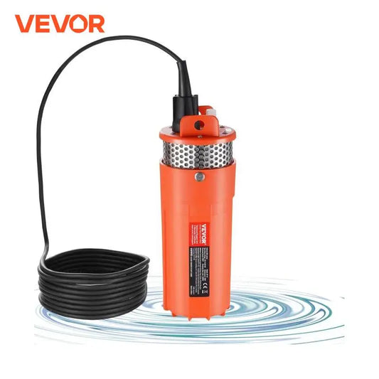 SucceBuy Solar Water Pump 12V DC Submersible Deep Well Pump Max Flow 1.6 / 3.2 / 9.25 / 8.4 GPM for Well, Farm Ranch Irrigation

SucceBuy 12V  Solar Water Submersible Pump
