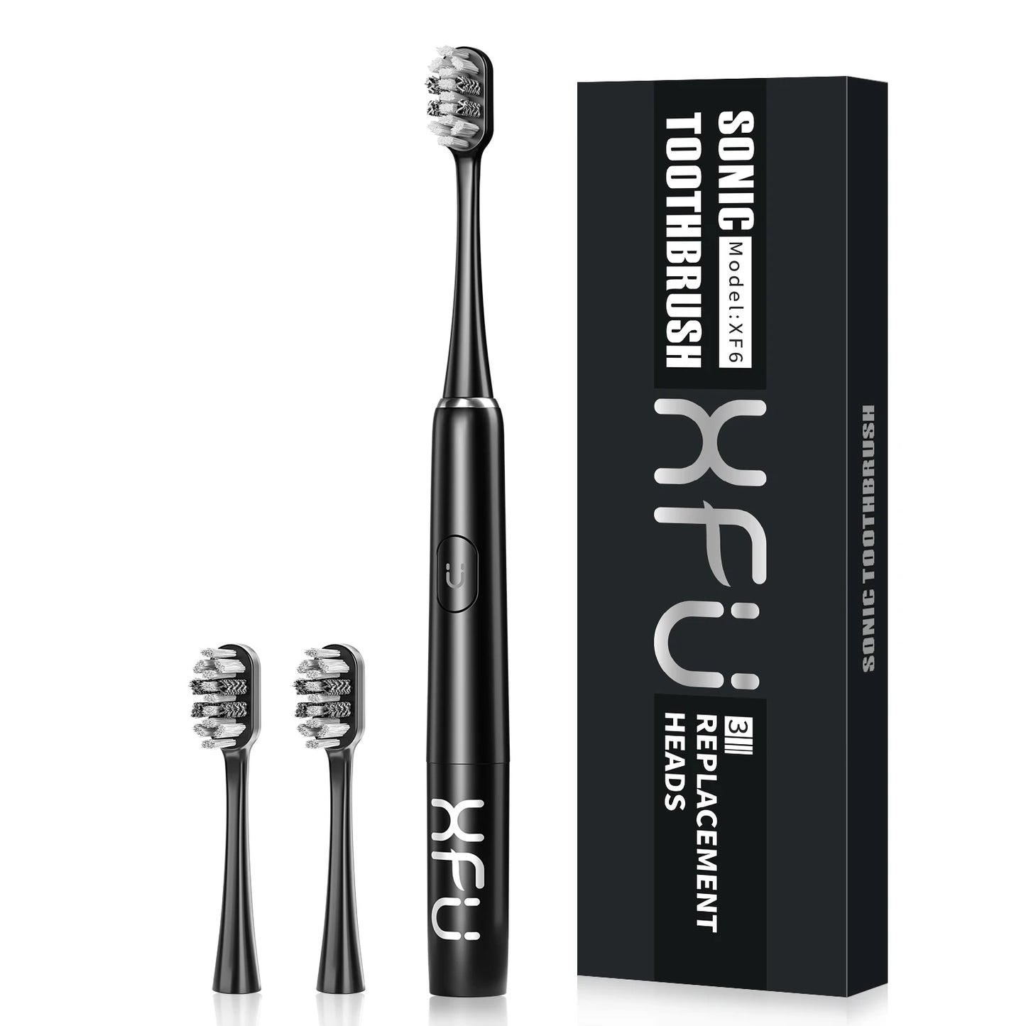 SEAGO Sonic Toothbrush w/ 3 replacement Heads