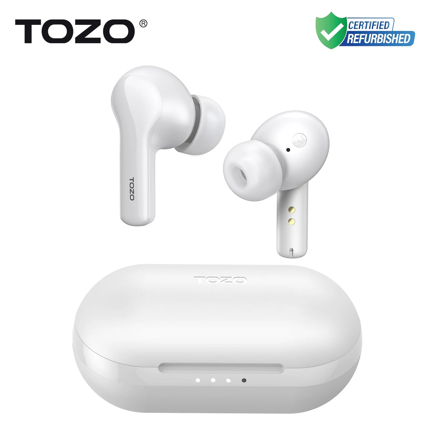 Refurbished TOZO TWS Earbuds ENC HD Call Wireless Bluetooth Sport Headsets Earphones Ultralight Portable