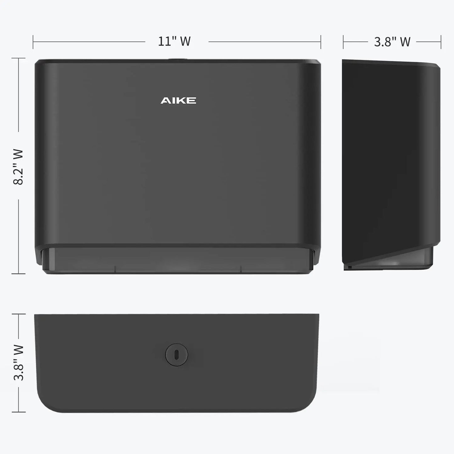 AIKE Wall Mount Paper Towel Holder w/ smart lock