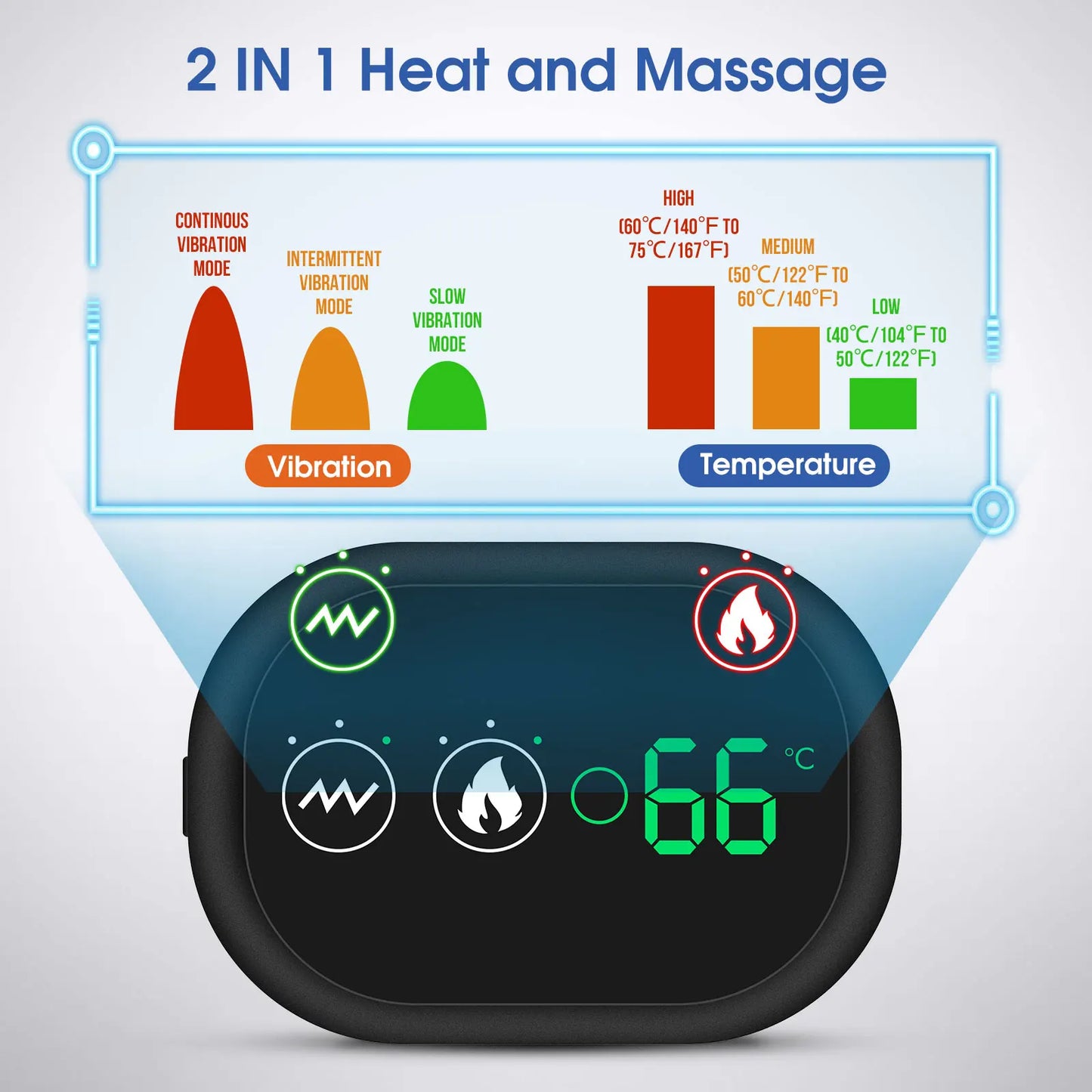 Electric Heating Shoulder Massage  Adjustable Heating Shoulder Massage Belt For Arm Muscle Relaxation