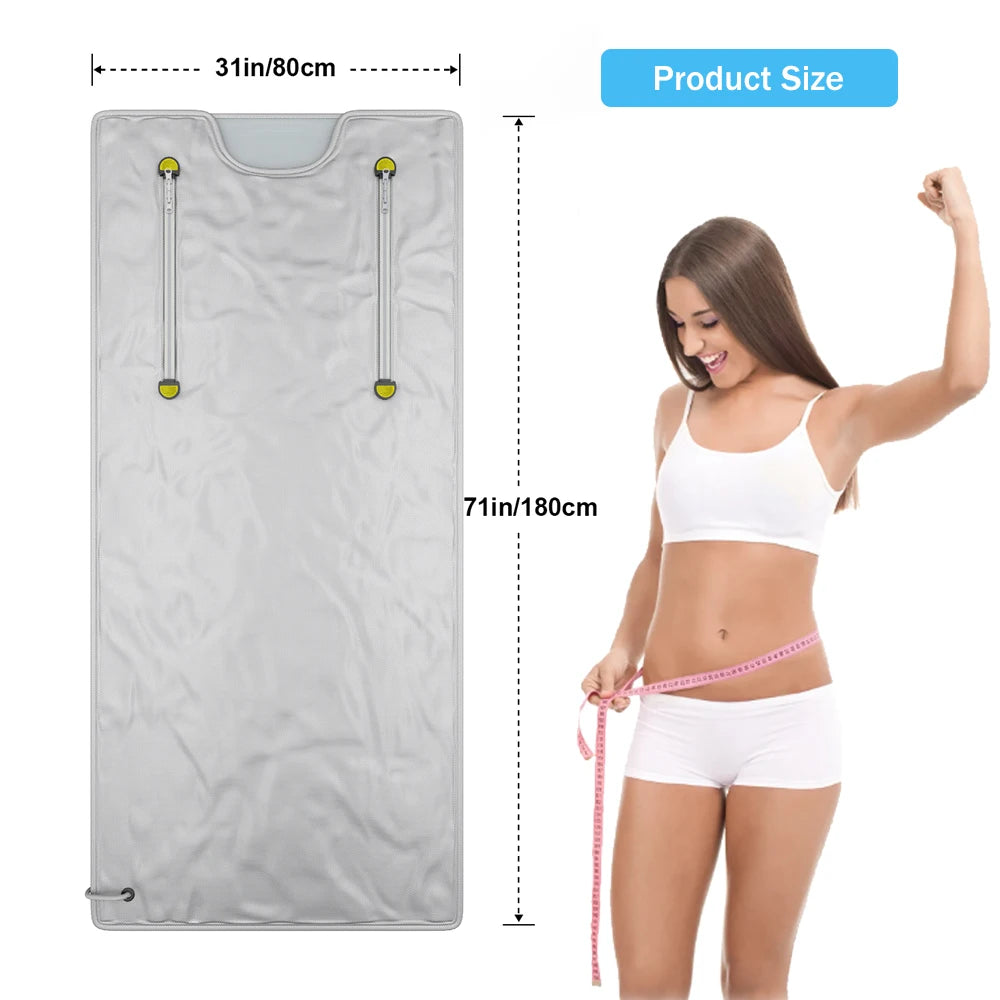 Fat Burning Sauna Blanket to help relax and Lose weight Machine for Home Use Salon Spa