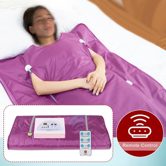 Fat Burning Sauna Blanket to help relax and Lose weight Machine for Home Use Salon Spa