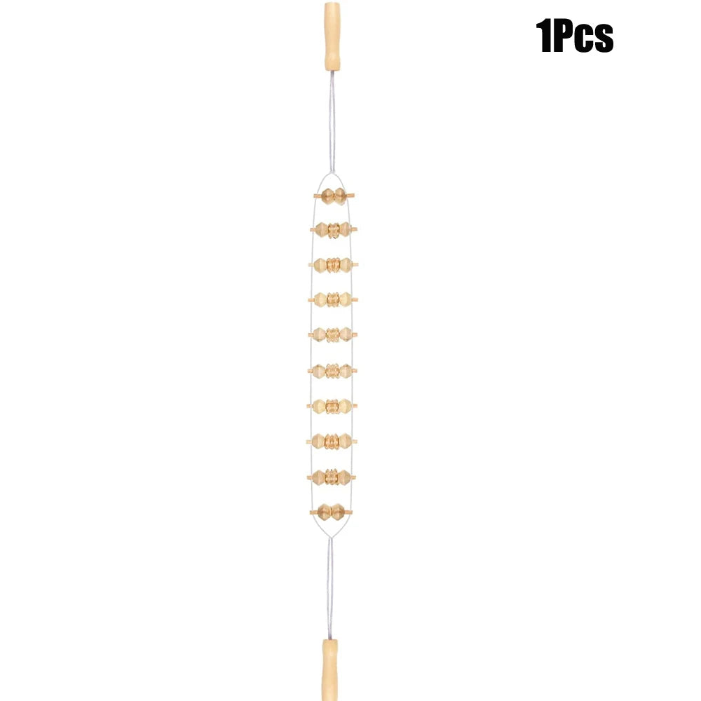 Wooden Therapy Cellulite Massage Tools, For Neck ,Leg ,and Back Pain Relief