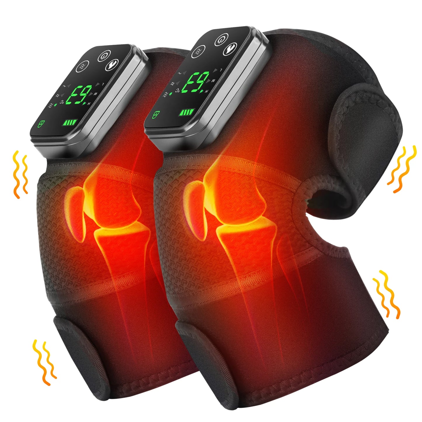 Thermal Knee and elbow Massager 3 in 1 w/ heat and vibration