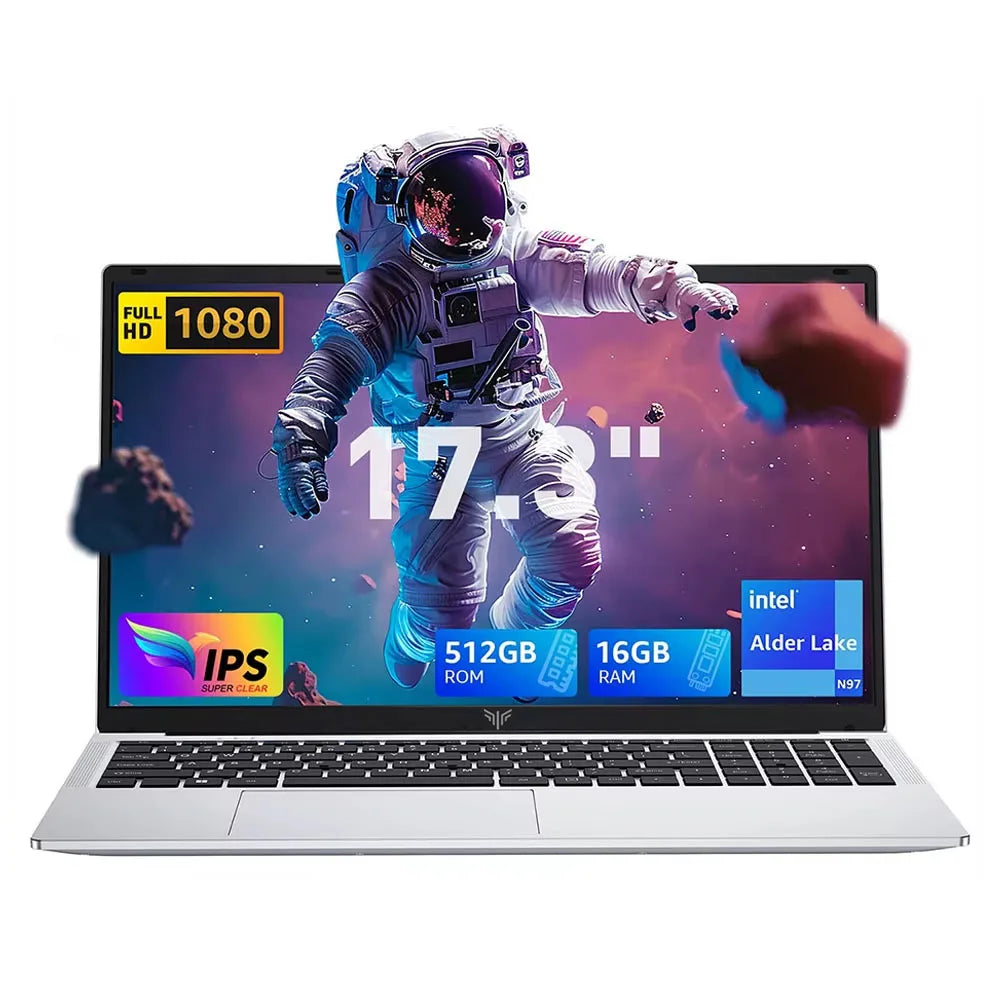 ACEMAGIC Laptop 17.3'' FHD Intel with Windows 11