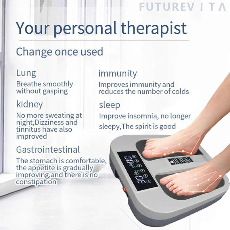 Terahertz Electric foot massager, increases blood flow and circulation