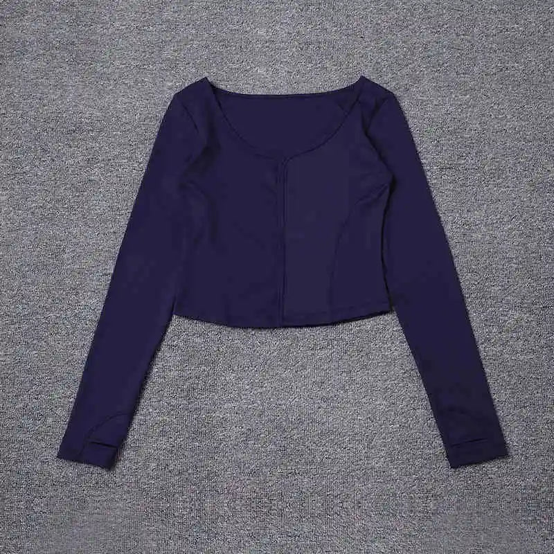 Fitness yoga clothing for women, short-sleeved sportswear