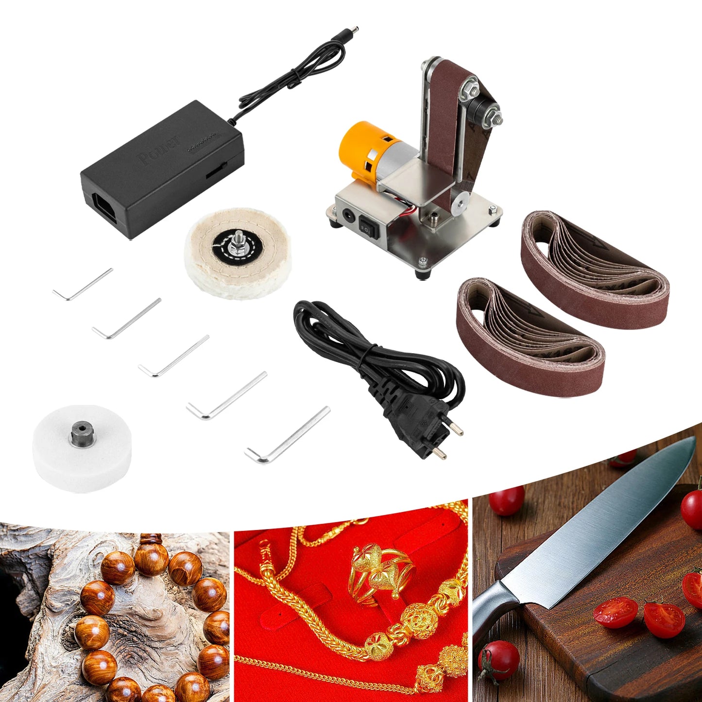 Adjustable Speed Mini Belt Sander/Grinder