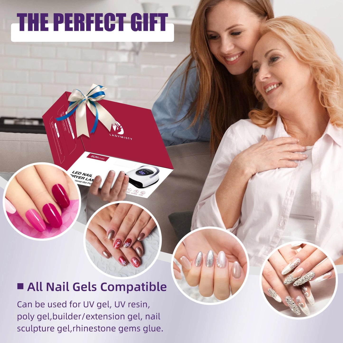 220W UV Light for Gel Nails