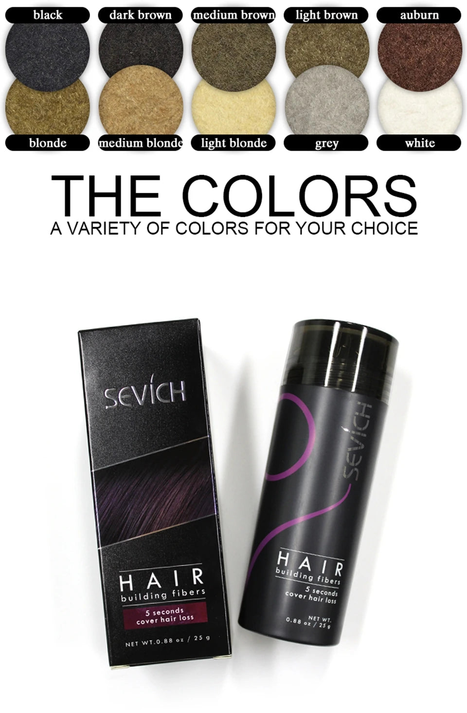 Sevich Keratin Hair Spray to thickening hair appearance