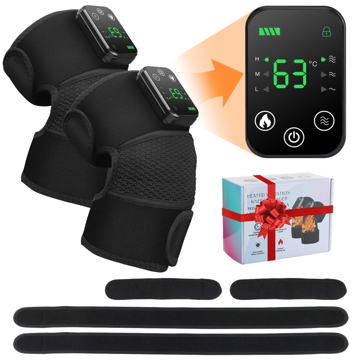 Thermal Knee and elbow Massager 3 in 1 w/ heat and vibration