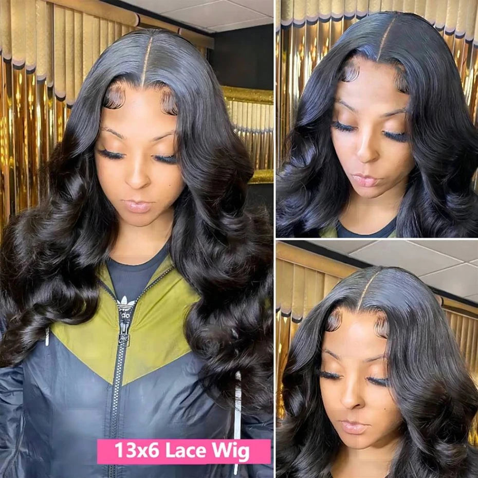 34in Body Wave Brazilian Human Hair Wig