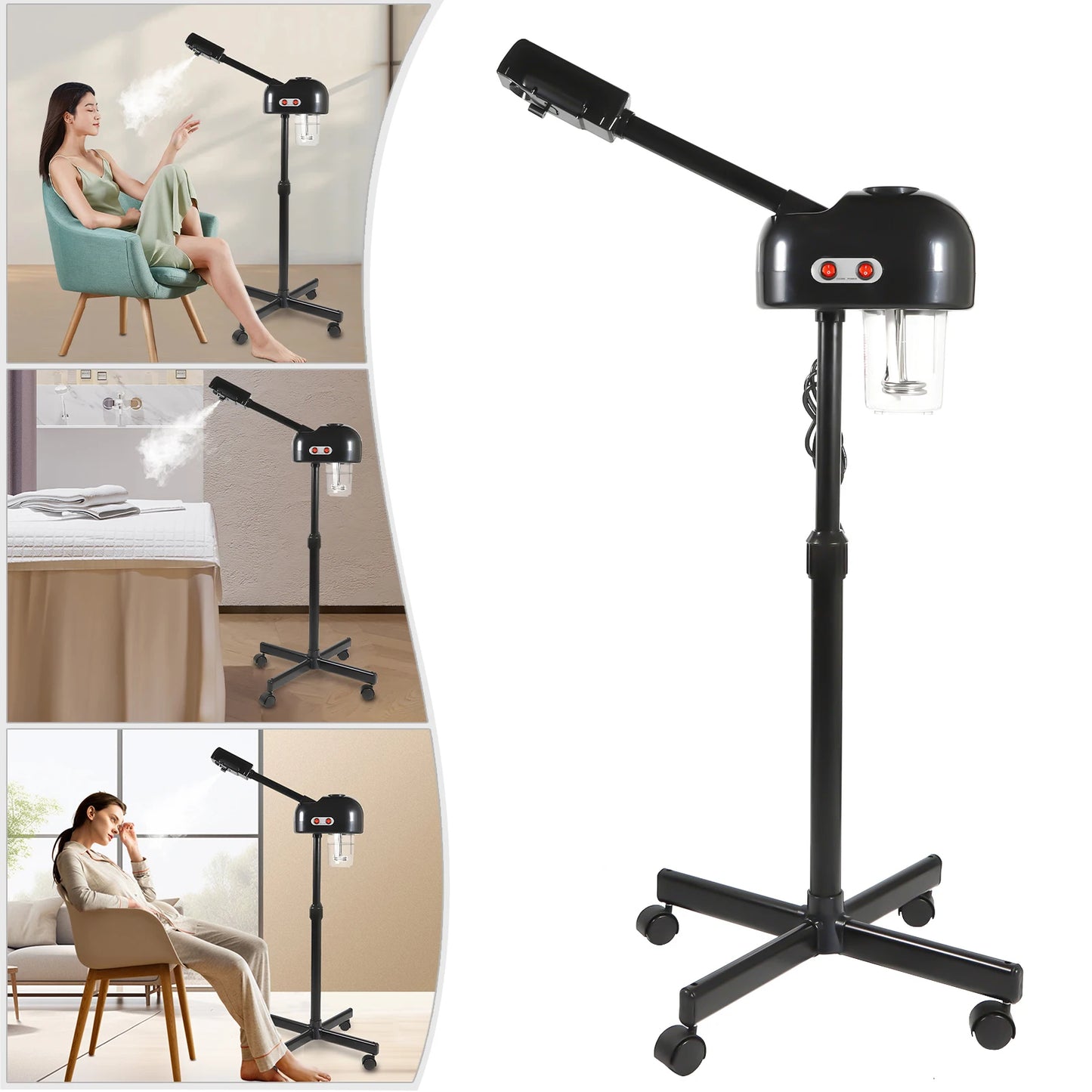 Black Facial Steamer 800 Watt