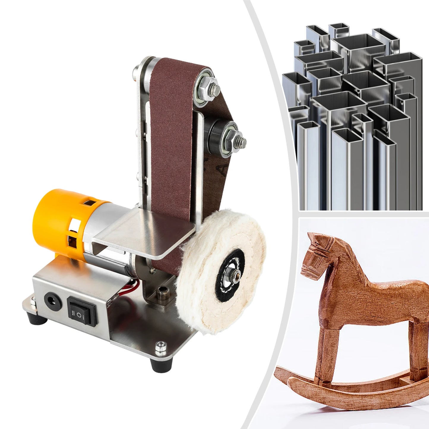 Adjustable Speed Mini Belt Sander/Grinder