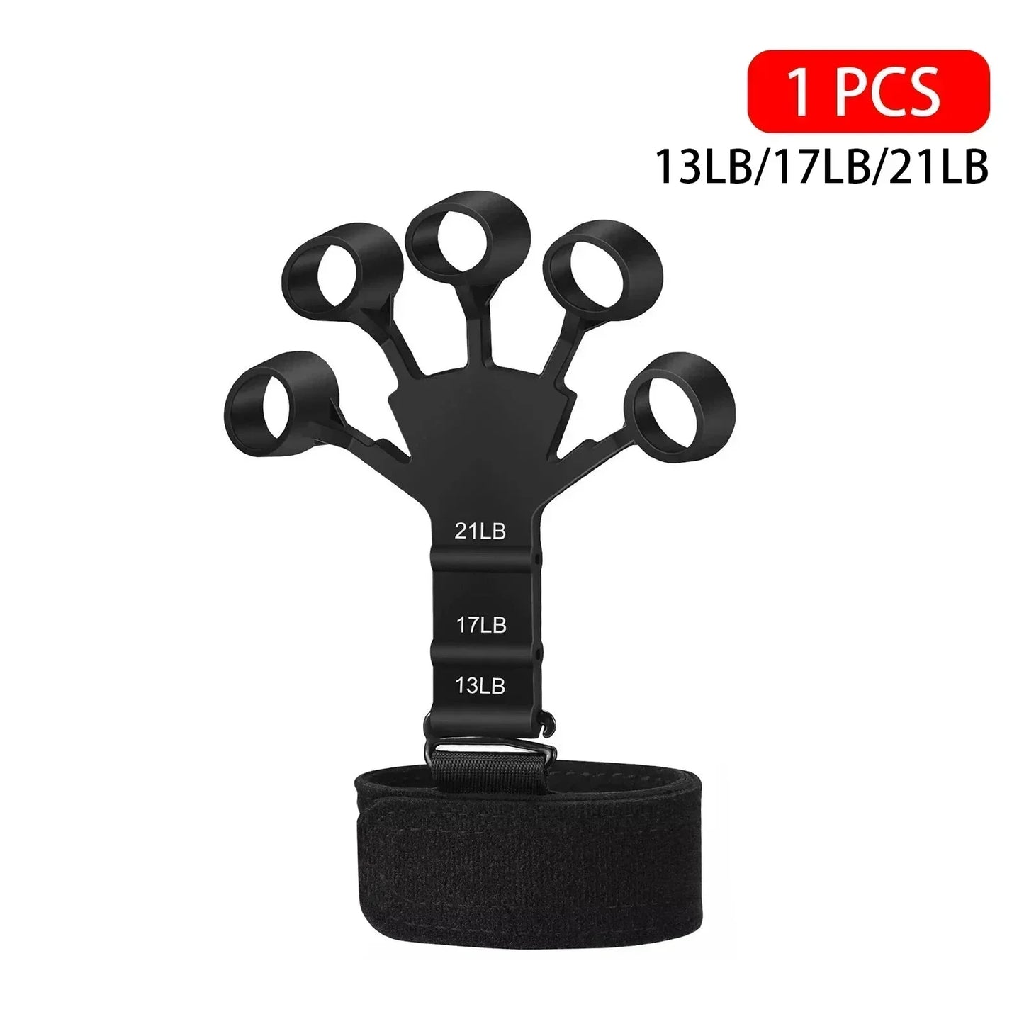 1-6 Pack Hand Grip Strengthener for Muscle Building and Injury Recovery