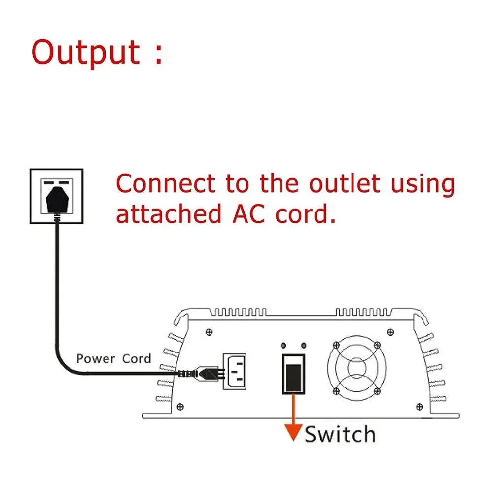 Y&H 1KW Inverter Plug And Play Solar Inverter
