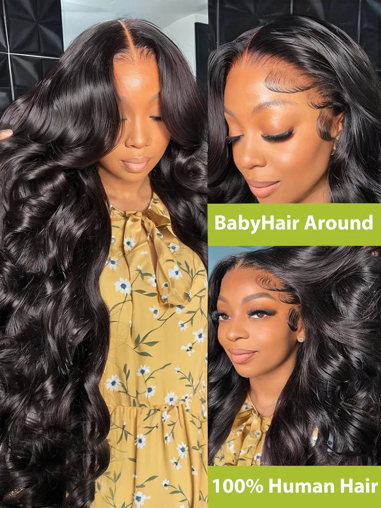 Human Hair Wig 40 In Body Wave