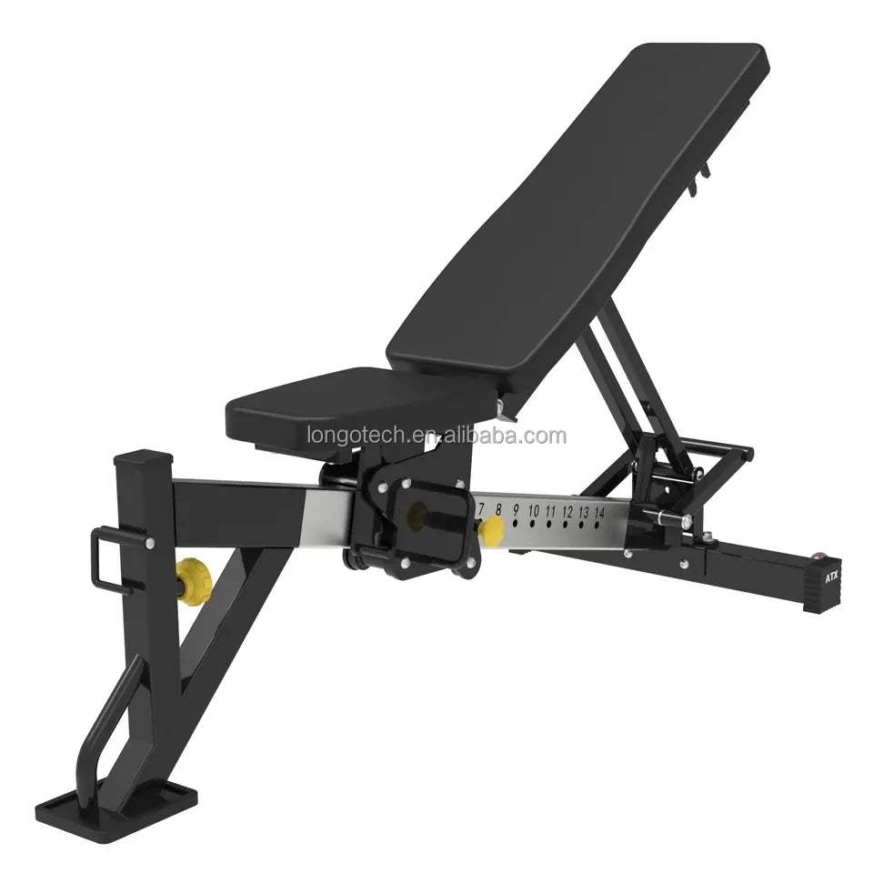 Expandability Weightlifting Multi-Functional gym equipment Incline Decline Flat Plate Loaded Weight Bench Press